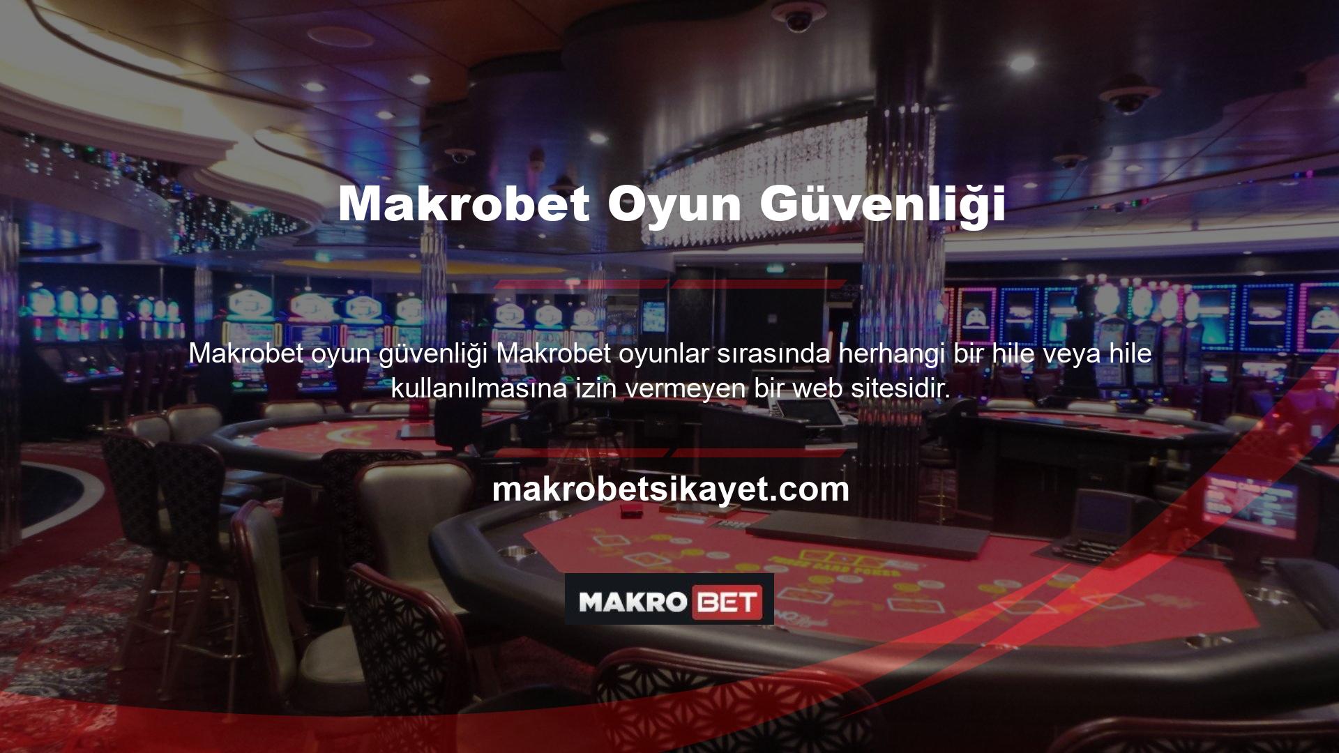 Oyunları herkes için adil ve eğlenceli tutmak için siteden herhangi bir hileyi kaldırdığınızdan emin olurlar
