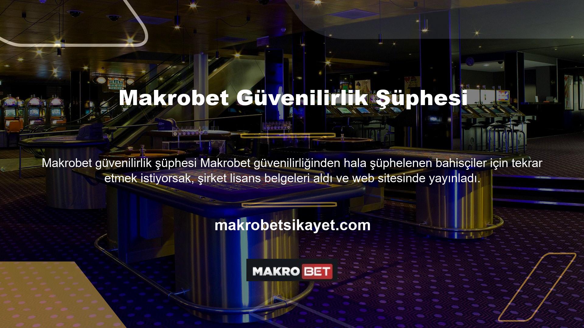Güvenilirliklerinden emin olmak isteyen bahisçiler, sitedeki lisans numarasını araştırabilir ve bilgi alabilirler