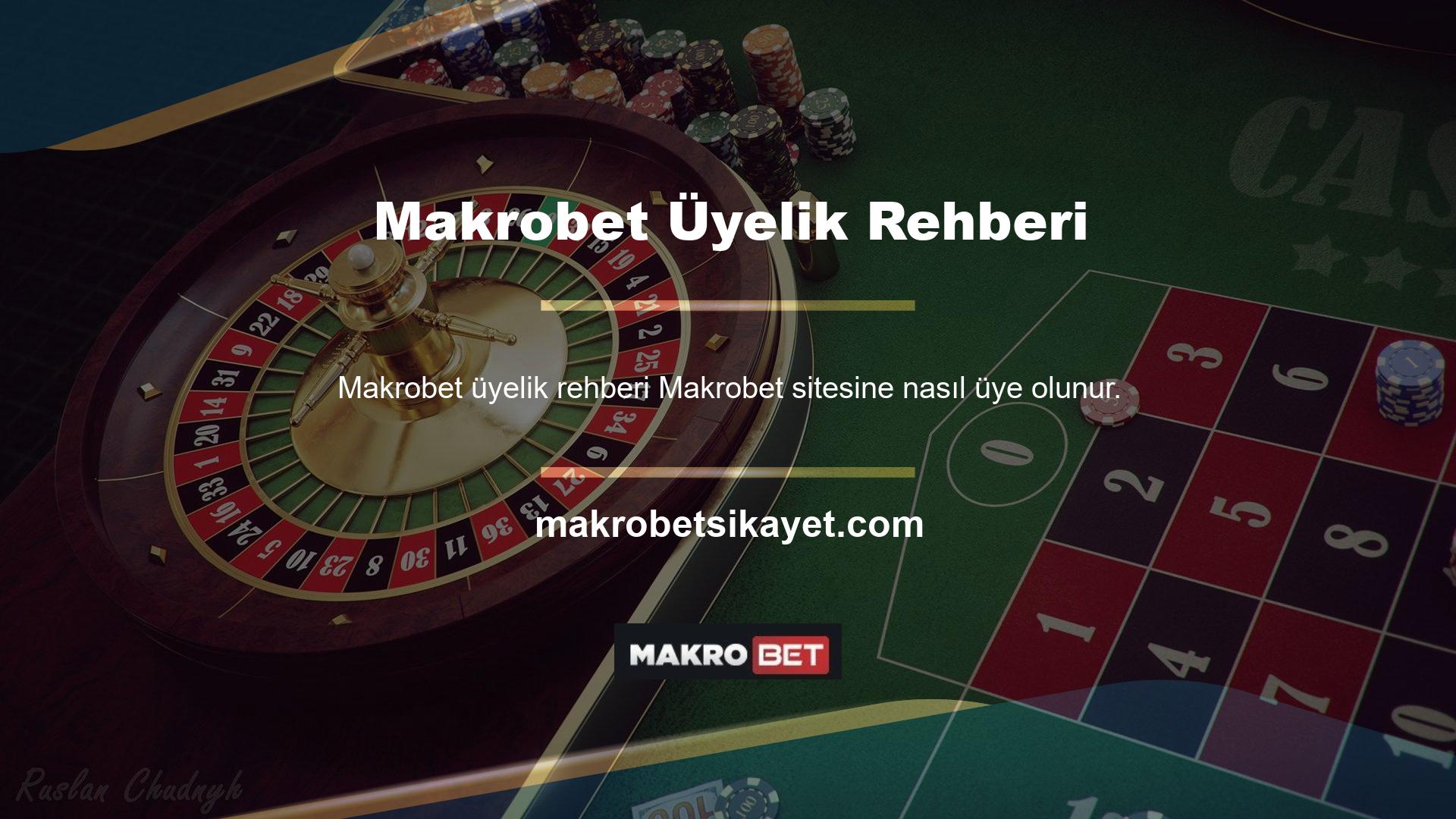 Makrobet sitesine nasıl üye olunur? İnsanlar hızlı bir şekilde para kazanmak istiyor çünkü dünya çok değişiyor